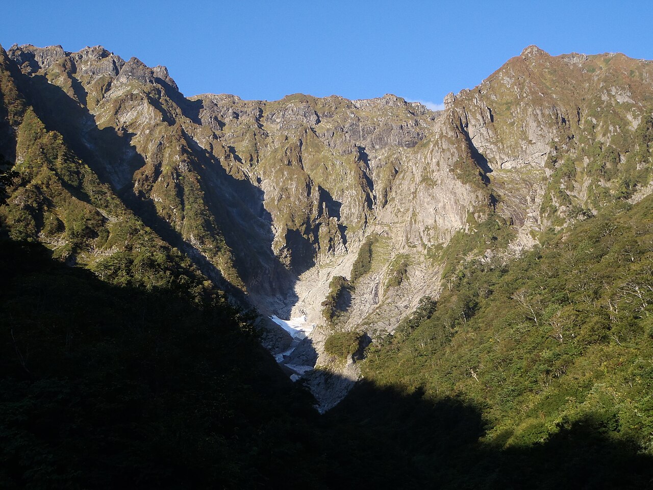 Ichinokurasawa rock face