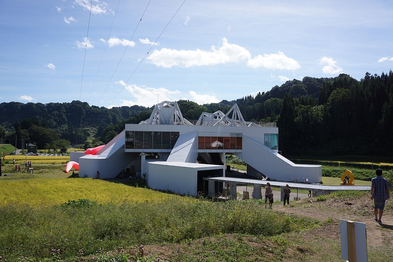 The Matsudai field museum near Matsudai Station
