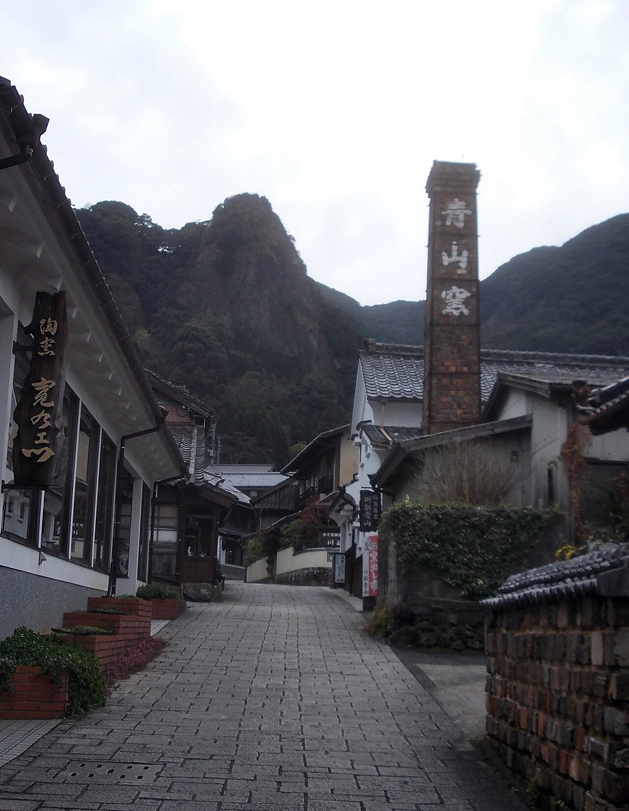 Kiln lane in Okawachiyama